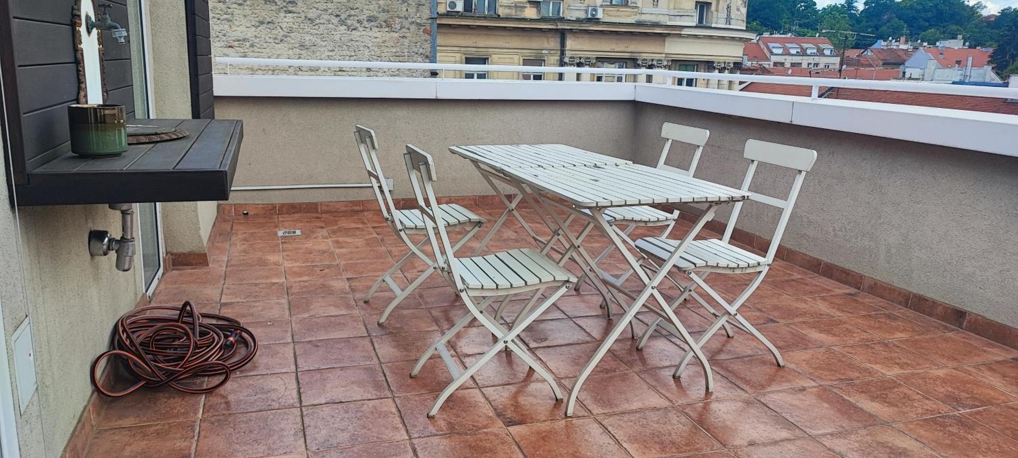 דירות זאגרב Artissimo Roofterace מראה חיצוני תמונה